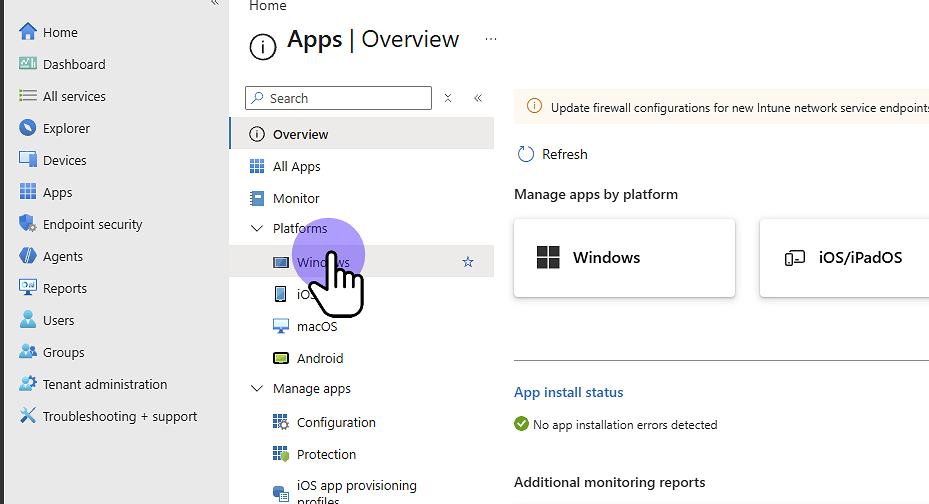 Click "Windows Add Windows to Favorites"