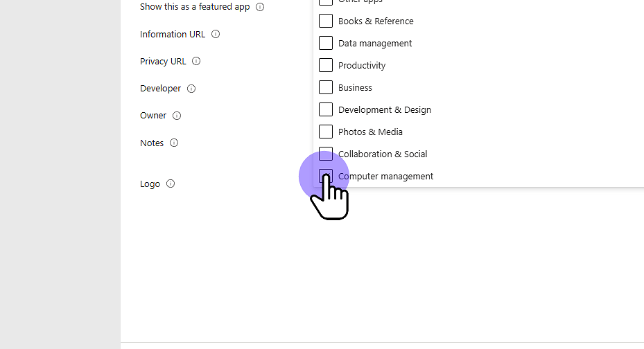 Click "Select image"