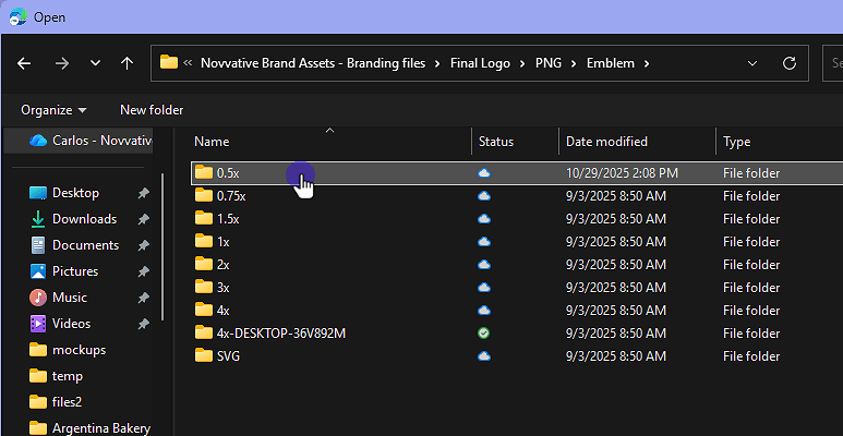 Click "0.5x"