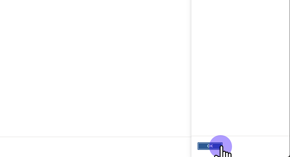 Click "OK"