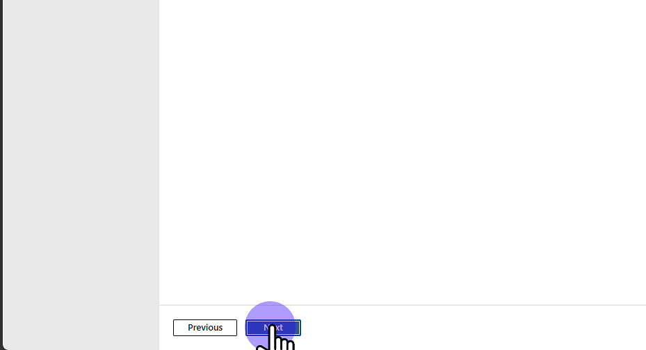 Click "Next"